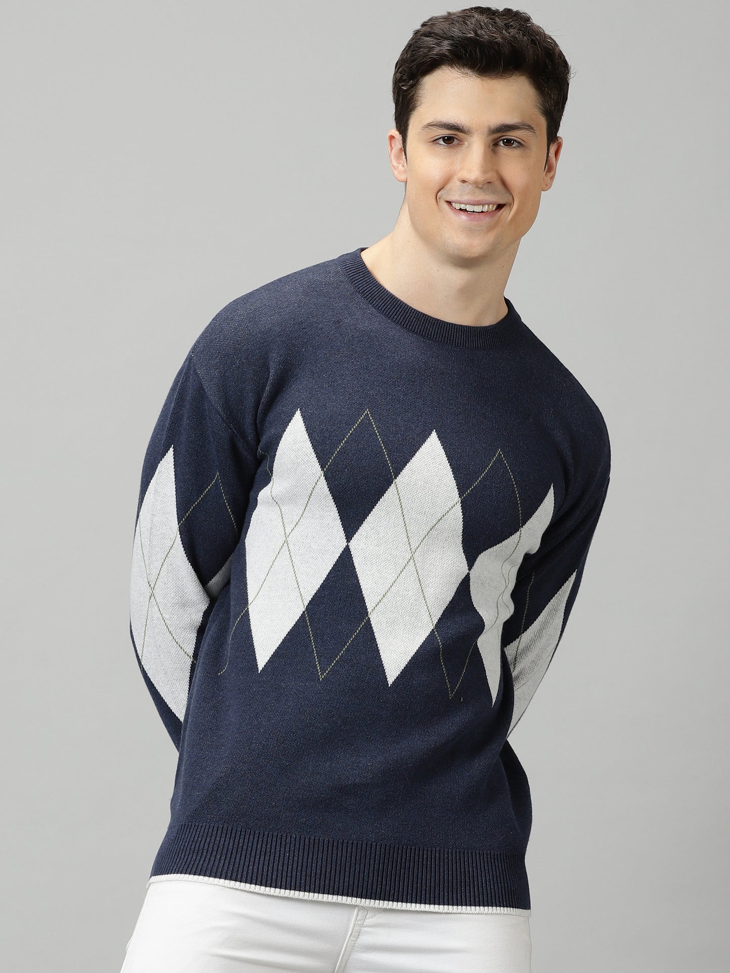 Dark Pine Melange Sweater