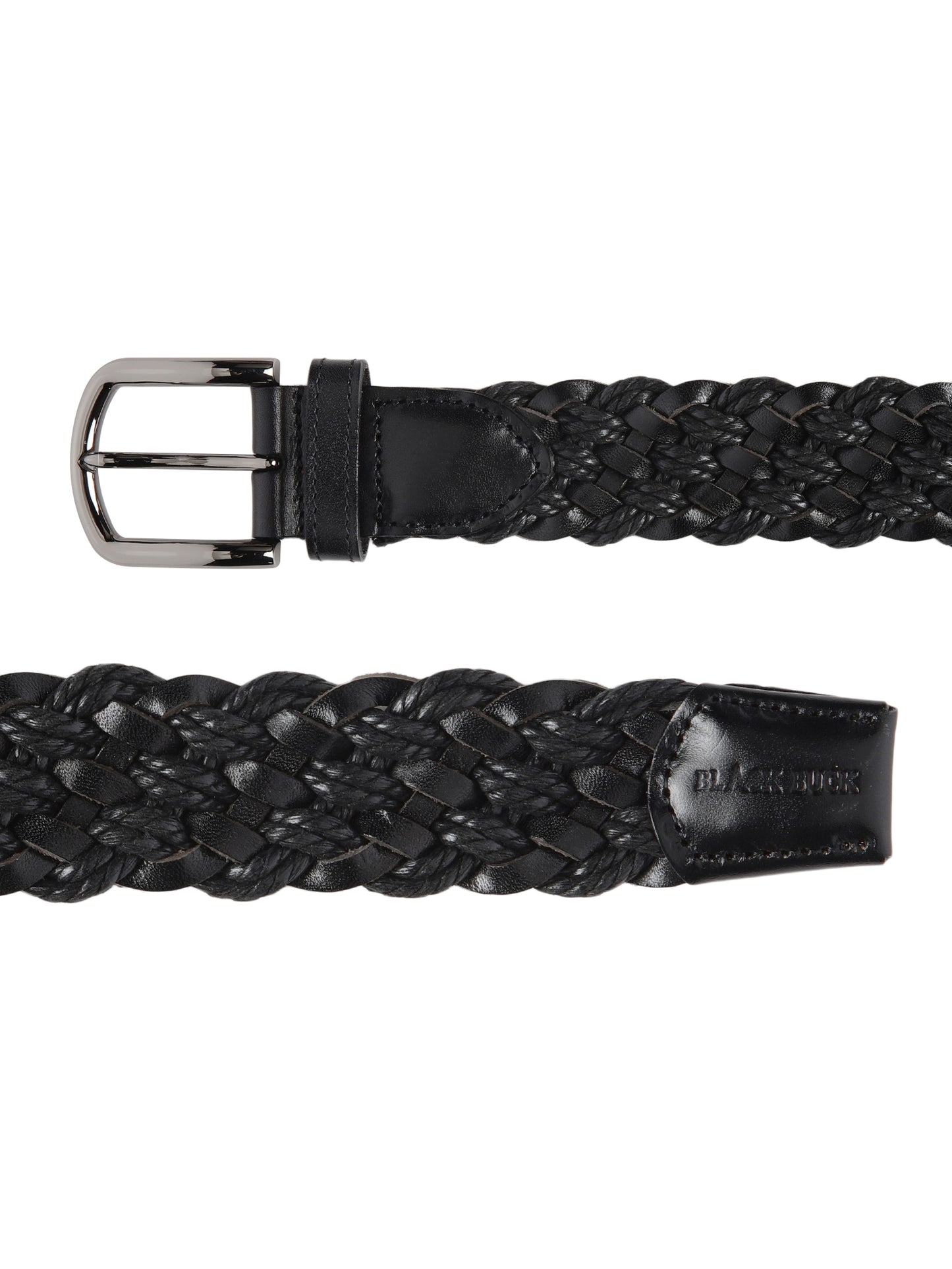 Onyx Braided Belt