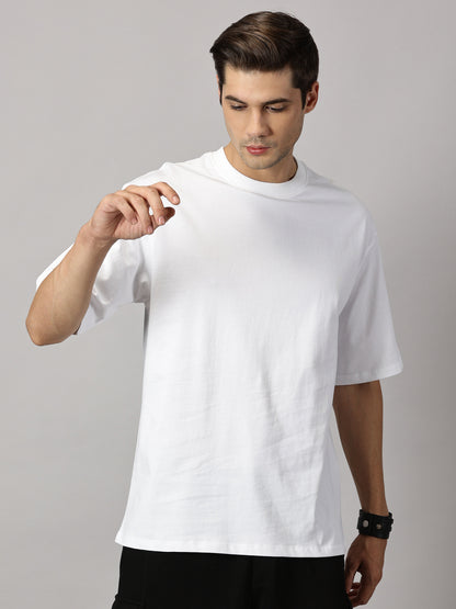Pure White Essential Oversized Tee