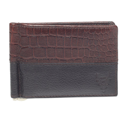 Burnt Brick Money Clip Wallet