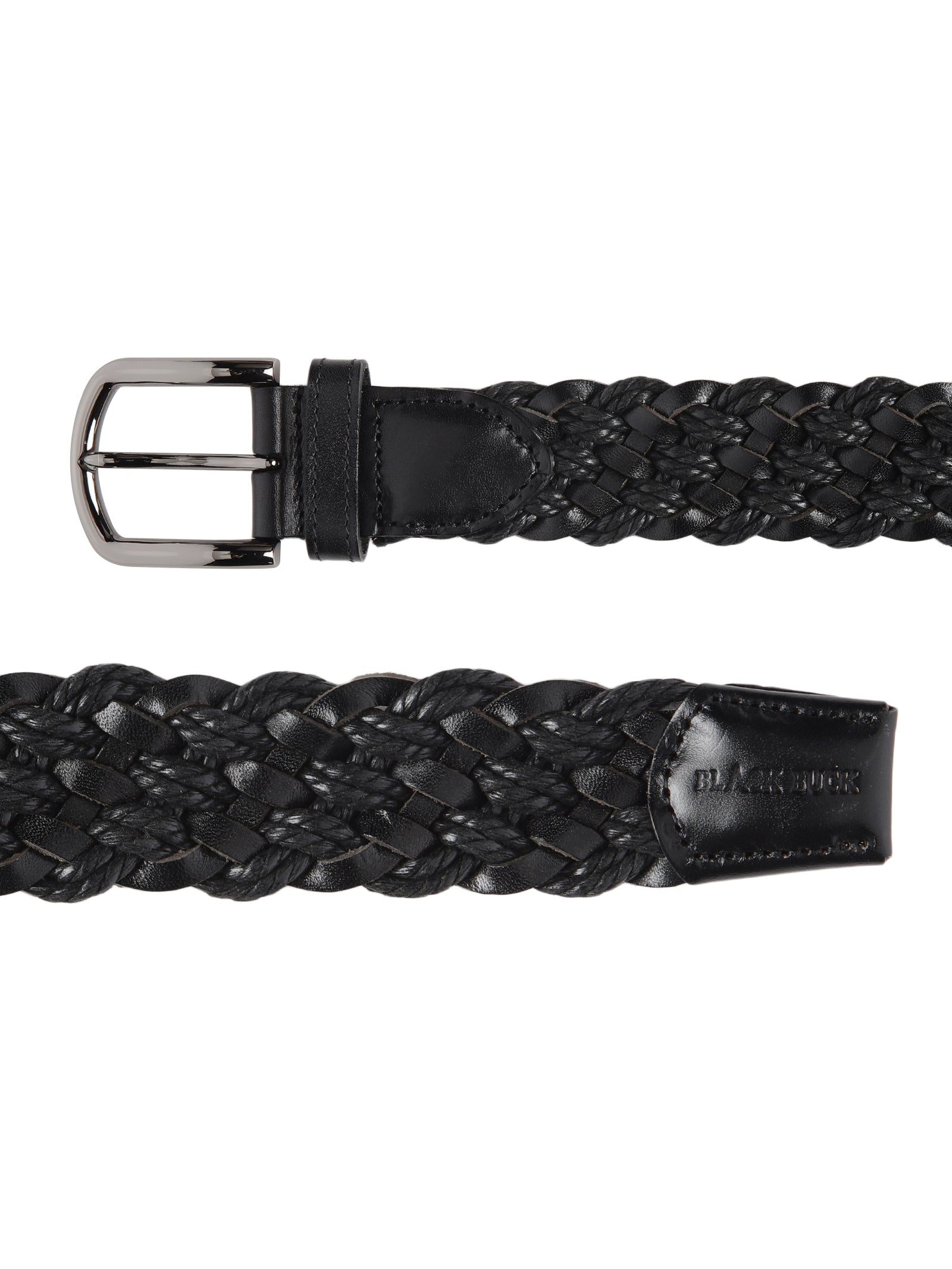 Onyx Braided Belt