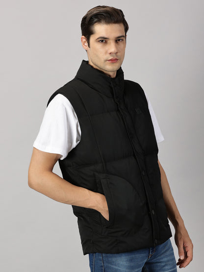 Onyx Sleeveless Puffer Jacket
