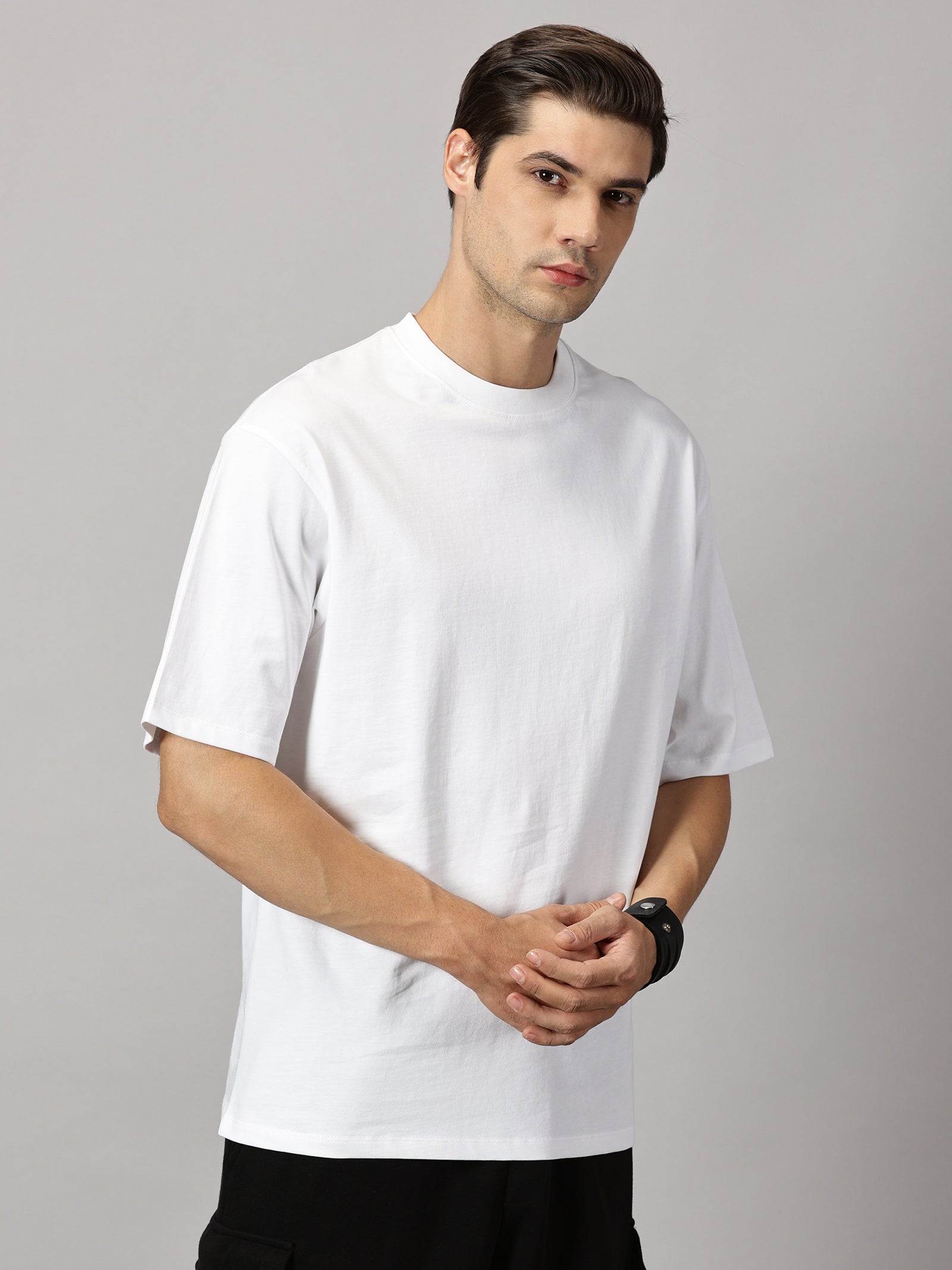 Pure White Essential Oversized Tee