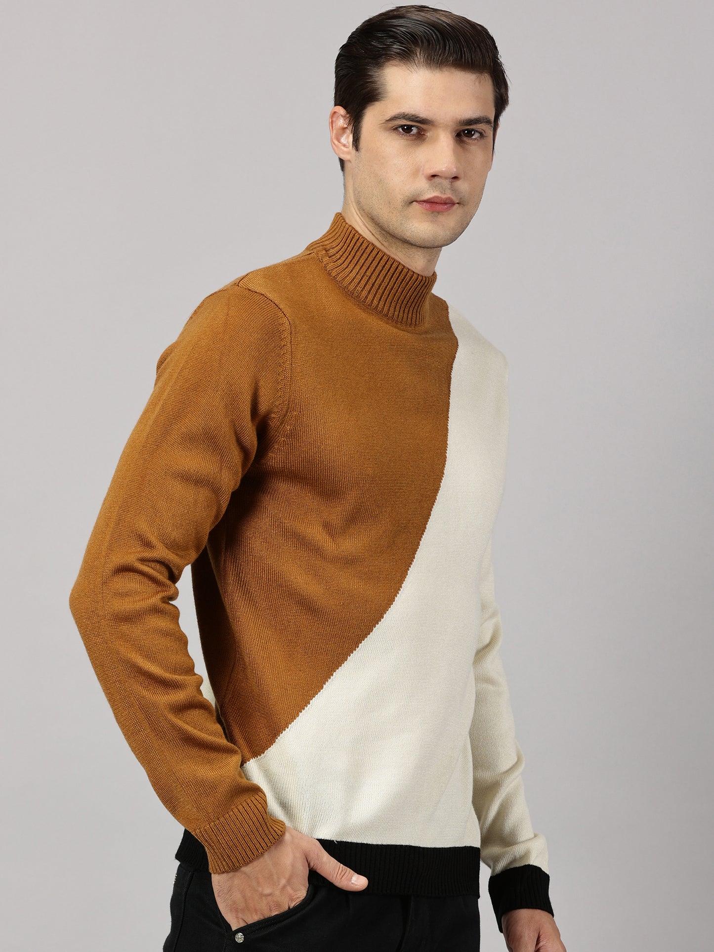 Sand & Snow High Neck Sweater