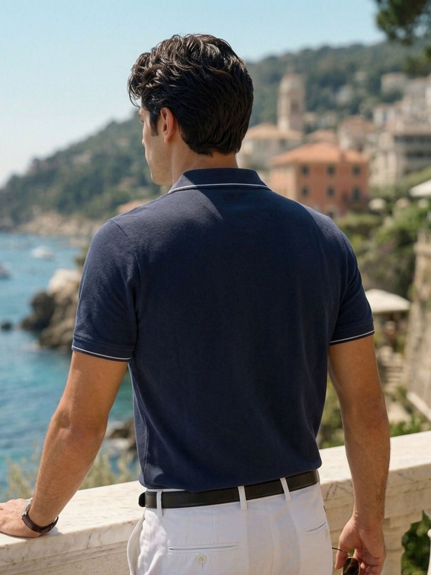The Heritage Zipper Polo