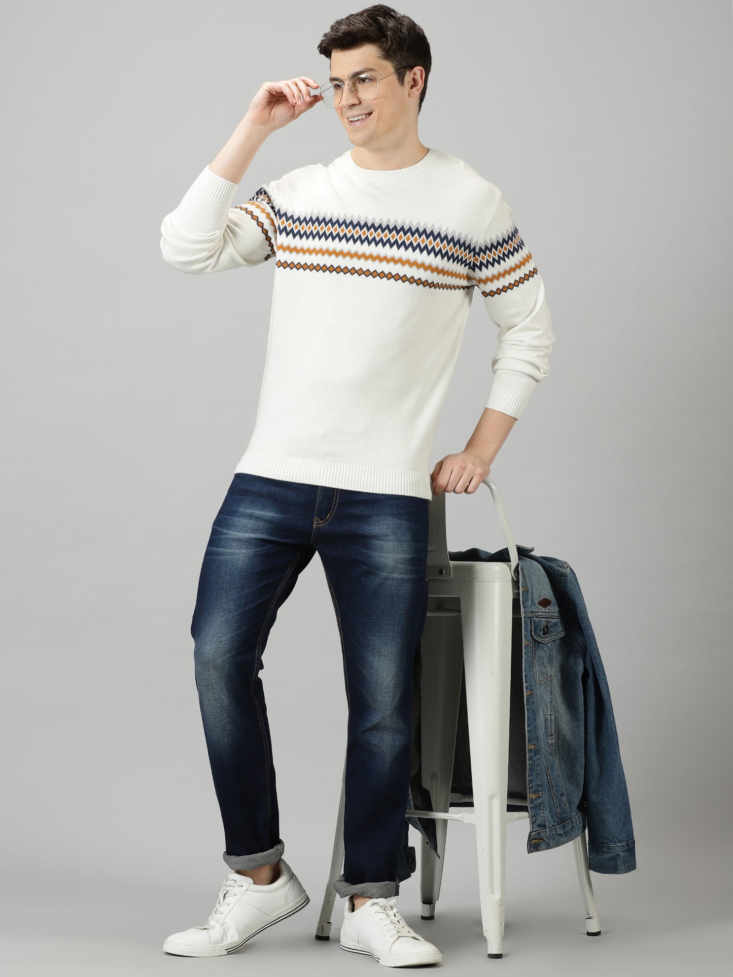 Arctic Fair Isle Sweater