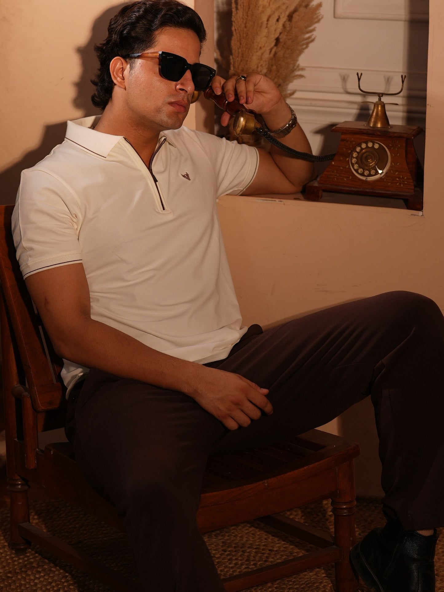 The Heritage Zipper Polo