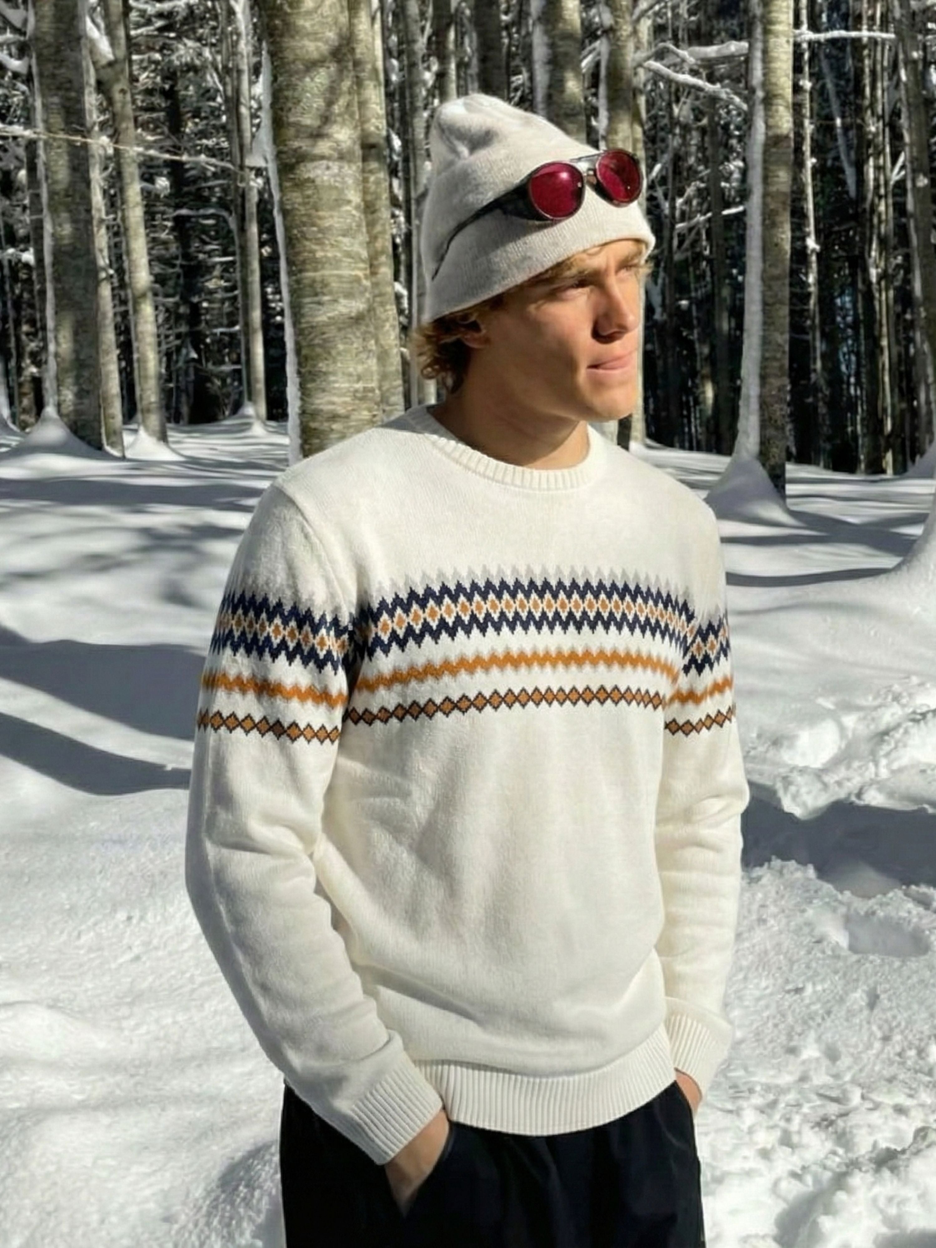 Arctic Fair Isle Sweater