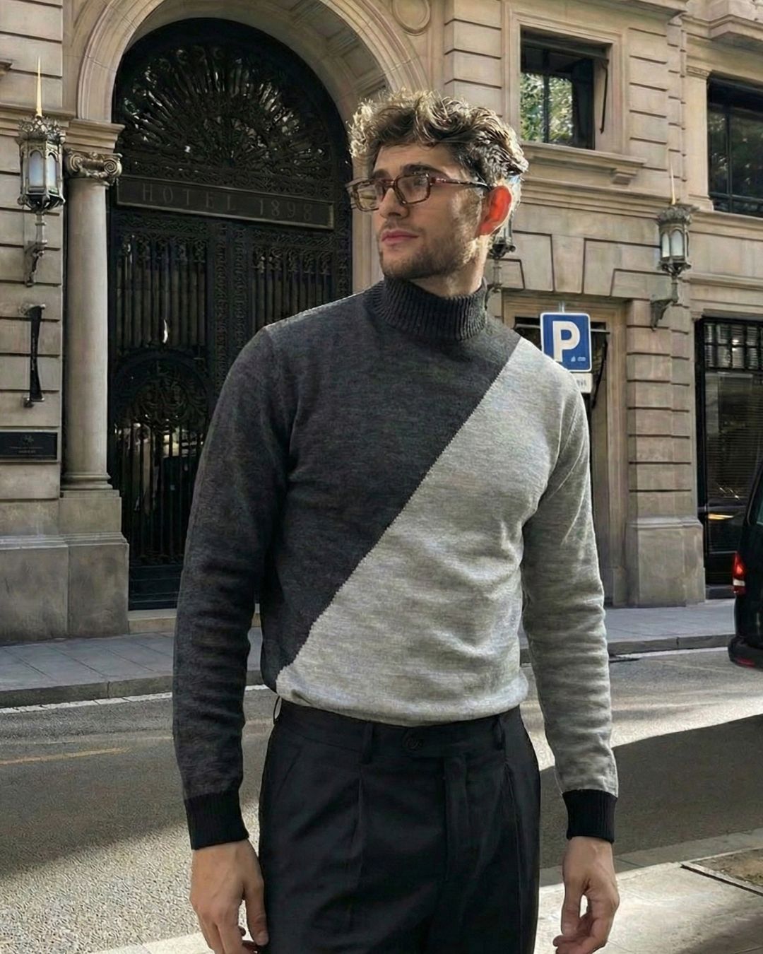 Ash & Stone High Neck Sweater